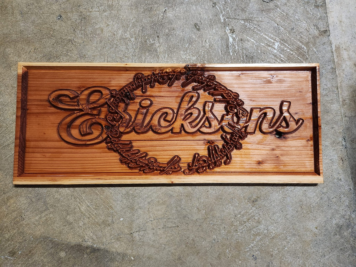 Custom Indoor Wood Sign